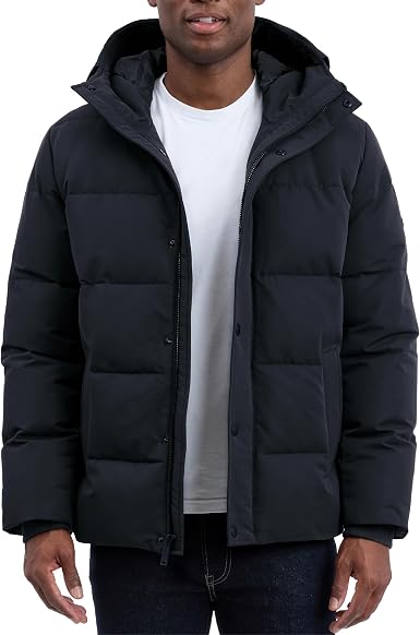 Men's Heavyweight Mens Puffer Jacket With Hood
