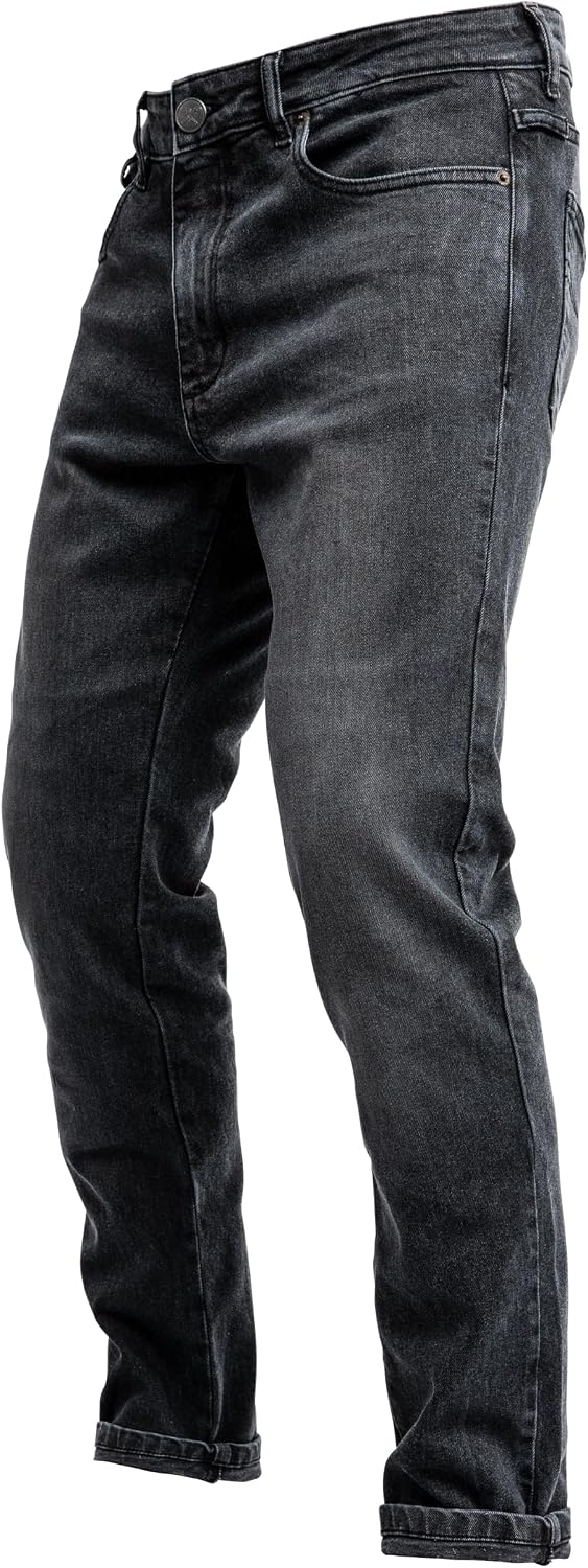 Motorcycle Jeans for Men - Urban Slim Fit Riding Pants with-Fiber Protection