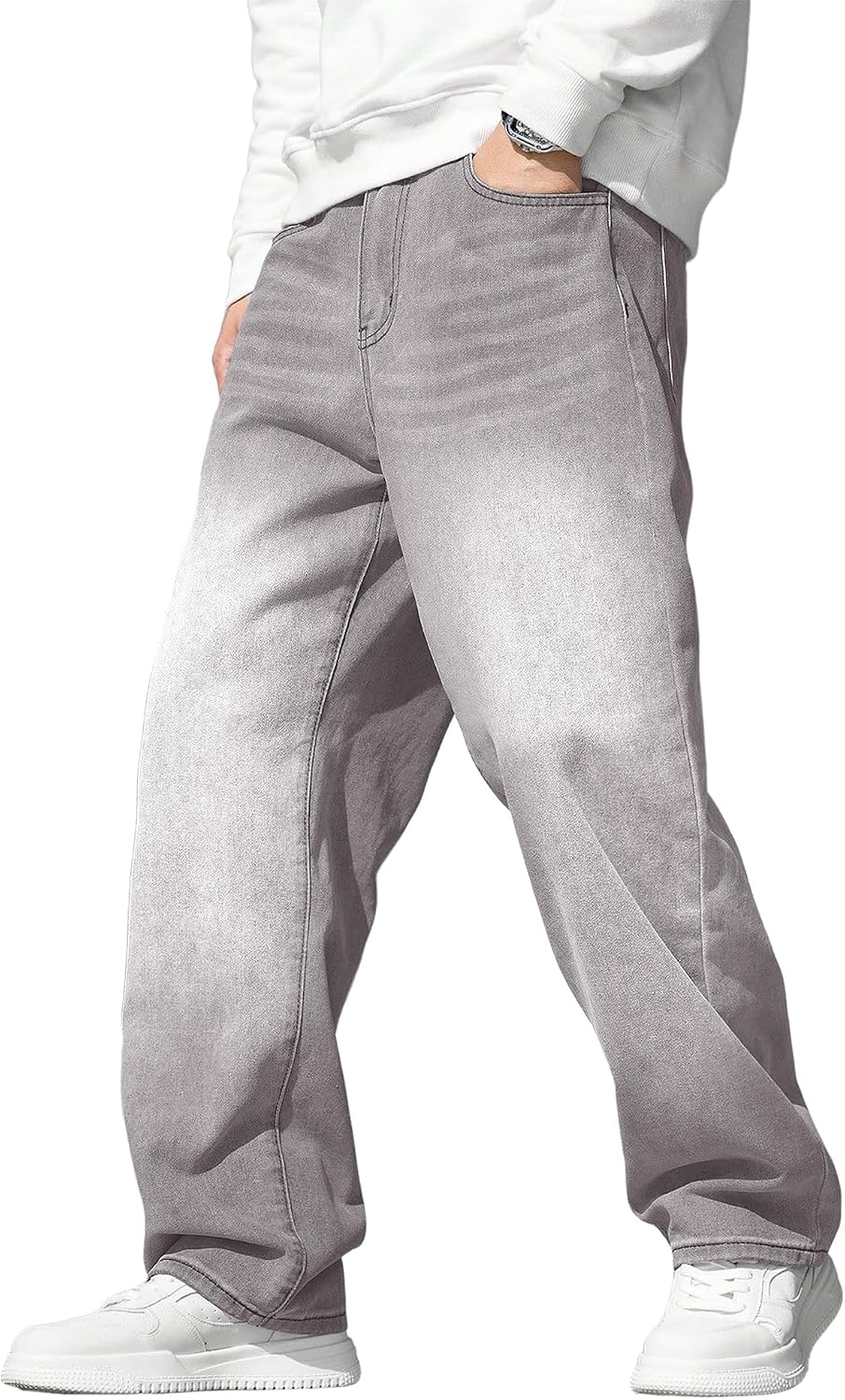 Men’s Vintage Stretch Casual Streetwear Trousers